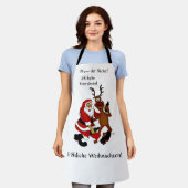 Prost het tassen - Vrolijk kerstfeest! Duitse teks Schort (Gedragen)