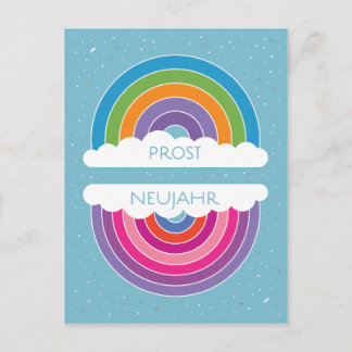 Prost Neujahr Briefkaart