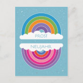 Prost Neujahr Briefkaart (Voorkant)