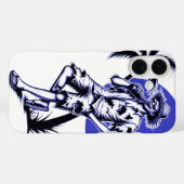 Prost unter Palmen im Urlaub Case-Mate iPhone Case (Achterkant (horizontaal))