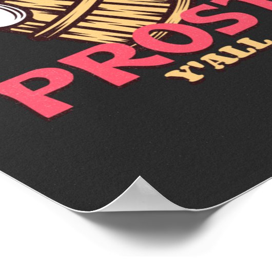 Prost Y'all Poster (Hoek)