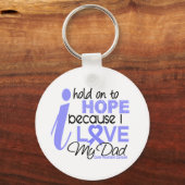 Prostaat Cancer Hope voor mijn vader Sleutelhanger (Voorkant)