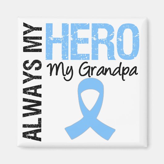 Prostaatkanker altijd mijn Hero Mijn opa Magneet (Voorkant)