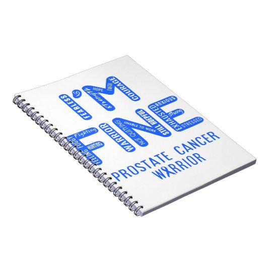 Prostaatkanker-arrior - IK BEN FINE Notitieboek (Rechterzijde)