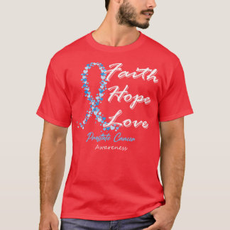Prostaatkanker Bewustzijn Geloof Hoop Liefde In Di T-shirt