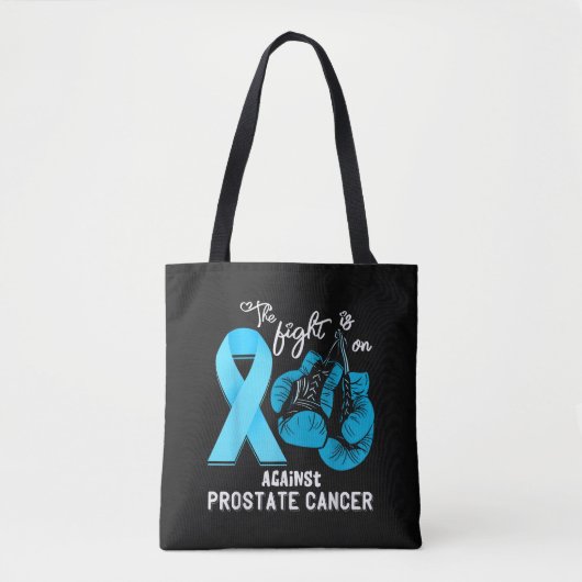 Prostaatkanker De strijd is begonnen Prostaatkanke Tote Bag (Voorkant)