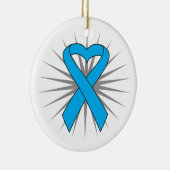 prostaatkanker - hartlint keramisch ornament (Rechts)