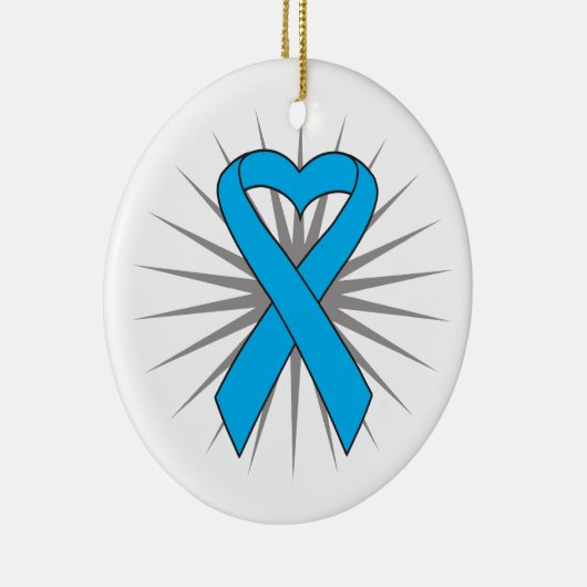 prostaatkanker - hartlint keramisch ornament (Rechts)
