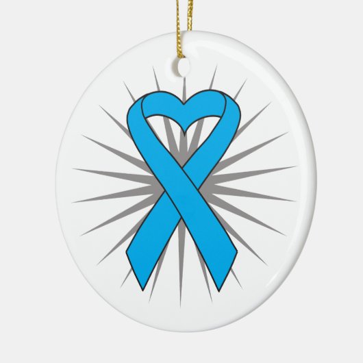 prostaatkanker - hartlint keramisch ornament (Links)