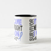 Prostaatkanker overlevende dat we vonden dat ik wo tweekleurige koffiemok (Center)