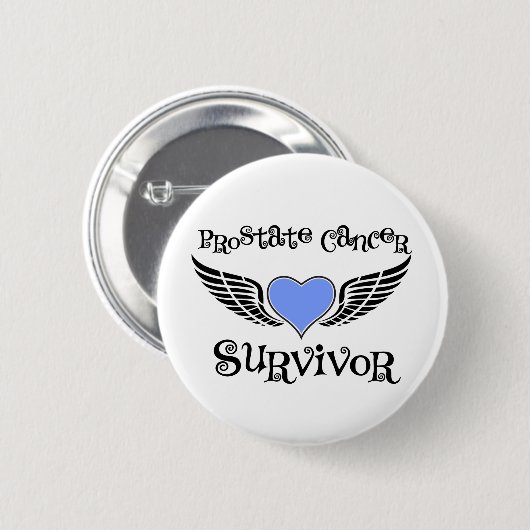 Prostaatkanker Overleving Ronde Button 5,7 Cm (Voorkant /achterkant)