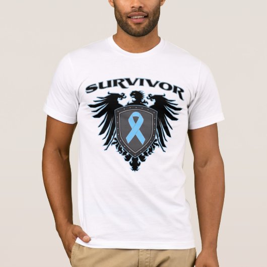 Prostaatkanker overlevingskans t-shirt (Voorkant)