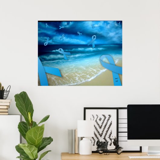 Prostaatkanker Poster (Thuiskantoor)