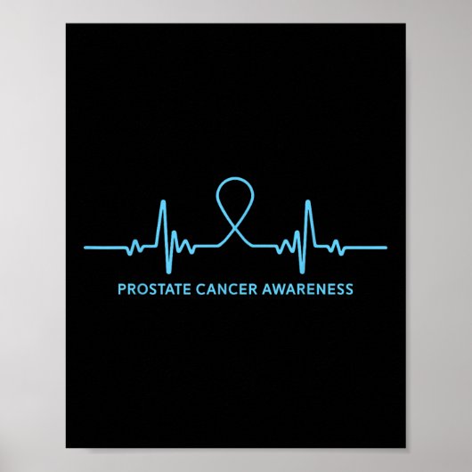 Prostaatkanker Shirt - Prostaatkanker Bewustzijn Poster (Voorkant)