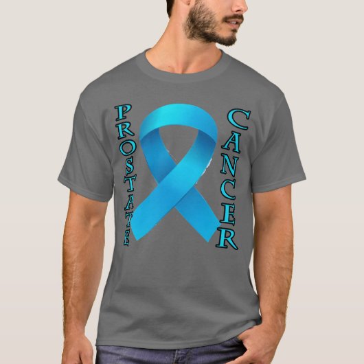 Prostaatkanker Stijl T-shirt (Voorkant)