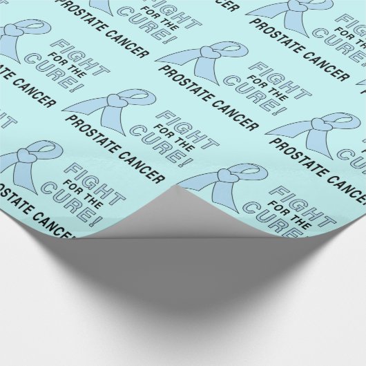 Prostaatkanker: Vecht voor de Cure! Cadeaupapier (Hoek)