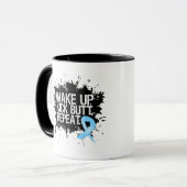 Prostaatkanker wordt wakker... Kick Butt... Herhaa Mok (Voorkant links)