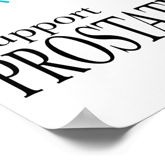 Prostaatkankerstructuur Poster (Hoek)