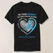 Prostaatkankervoorlichting Pap Mannen Son Prostate T-shirt (Design voorkant)