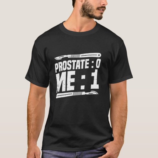 Prostaatverwijdering Herstel Zero Me One Prostaato T-shirt (Voorkant)