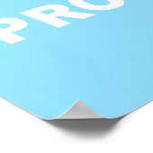 Prostate Cancer Anchor of Hope Poster (Hoek)