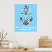 Prostate Cancer Anchor of Hope Poster (Keuken)