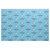 Prostate Cancer Anchor of Hope Stof (Fat Quarter)