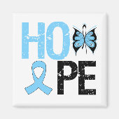 Prostate Cancer Awareness Hope Magneet (Voorkant)