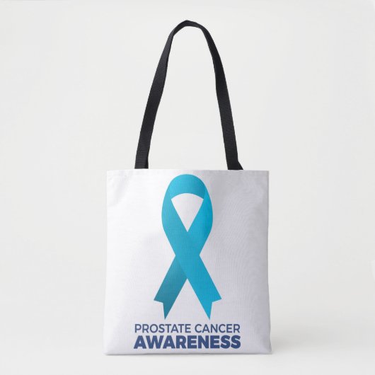 Prostate Cancer Awareness Tote Bag (Voorkant)