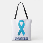 Prostate Cancer Awareness Tote Bag (Achterkant)
