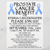 Prostate Cancer Fighter Benefit Flyer (Voorkant)
