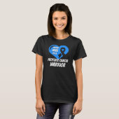 Prostate Cancer Proud Wife T-shirt (Voorkant volledig)
