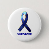 PROSTATE CANCER SURVIVOR BUTTON (Voorkant)