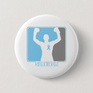 Prostate Cancer Winning Survivor Ronde Button 5,7 Cm