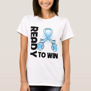 Prostate Kanker Klaar te winnen T-shirt