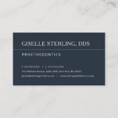 Prosthodontics Office Appointment Reminder Visitekaartje (Voorkant)