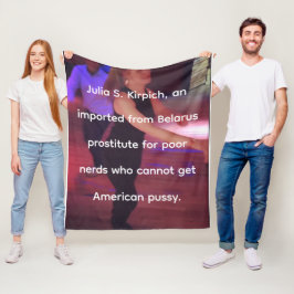Prostituee Julia S. Kirpich Fleece Blanket