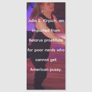 Prostituee Julia S. Kirpich Magnetisch Kaart