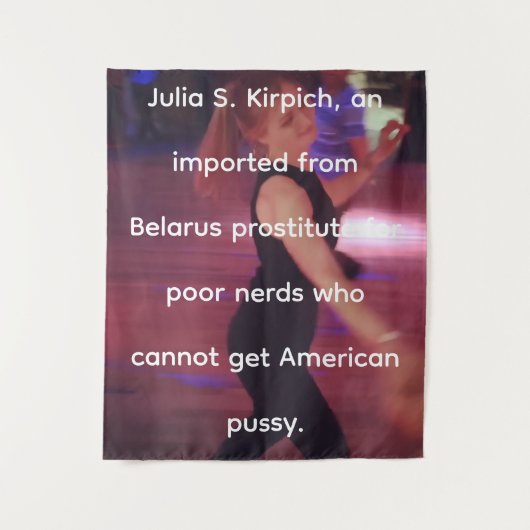 Prostituee Julia S. Kirpich Tapestry Wandkleed (Voorkant)