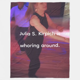 Prostitute Julia S. Kirpich Fleece Blanket Deken