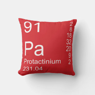 Protactinium Kussen