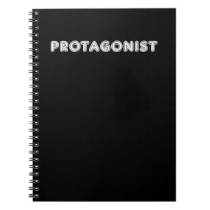 Protagonist Mannen Vrouwen Hero Film Acteren Notitieboek