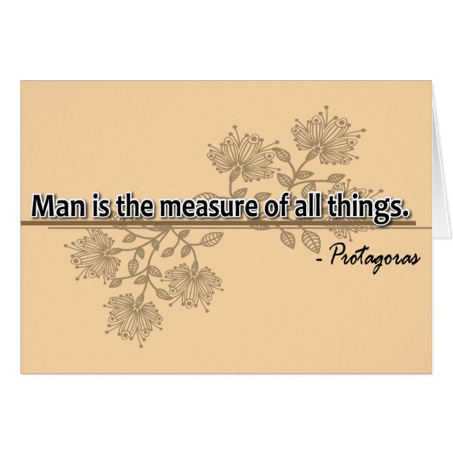 Protagoras (Voorkant Horizontaal)