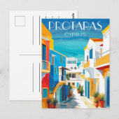 Protaras cyprus - oostelijk Cyprus Briefkaart (Voorkant / Achterkant)