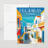 Protaras cyprus - oostelijk Cyprus Briefkaart (Voorkant / Achterkant)