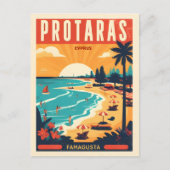  Protaras cyprus vakantie op strand cadeau Briefkaart (Voorkant)