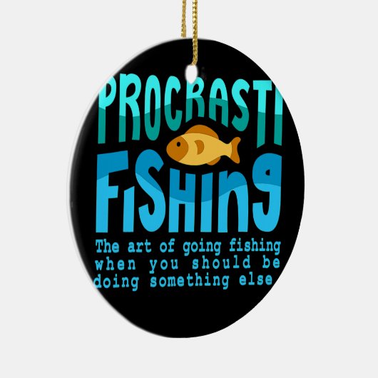 Protavisvangst Vist Citaten uit Mannen van vissers Keramisch Ornament (Rechts)