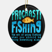 Protavisvangst Vist Citaten uit Mannen van vissers Keramisch Ornament (Links)