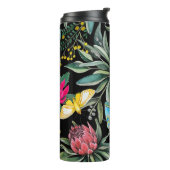 Protea Australian Floral motten met thermische tui Thermosbeker (Gedraaid links)
