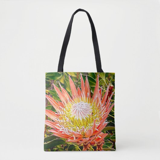 Protea Australische bloemfotografie Tote Bag (Voorkant)